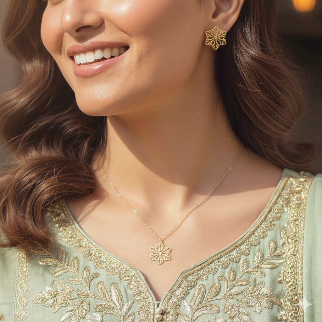 Noor Mandala Jewellery Set